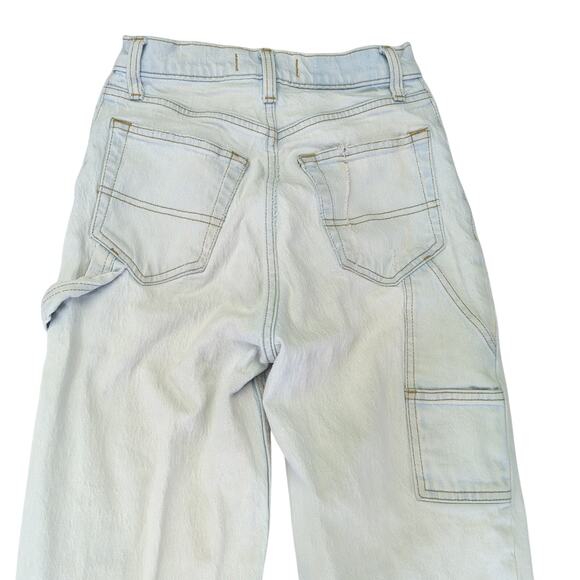 Abercrombie & Fitch The '90s Straight Ultra High-rise Jeans Women's 25 Carpenter - Picture 5 of 8